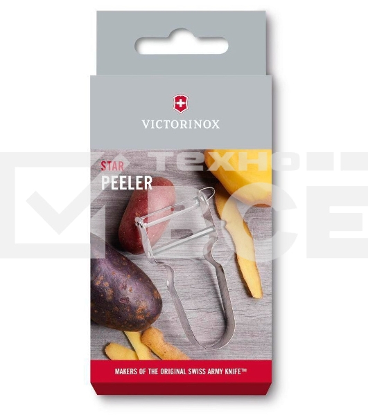 Овощечистка для овощей и фруктов Victorinox Rex серебристый (6.0912)