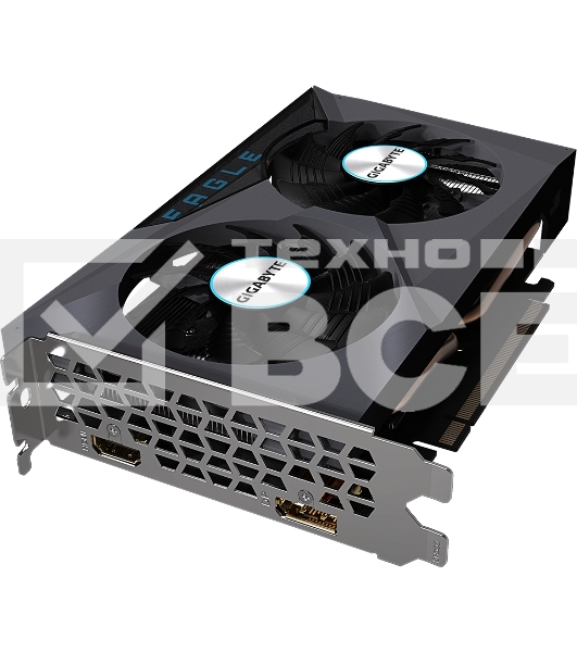 Видеокарта Gigabyte PCI-E GV-R65XTEAGLE-4GD AMD Radeon RX 6500XT 4096Mb 64 GDDR6 2900/12000 HDMIx1 DPx1 HDCP Ret