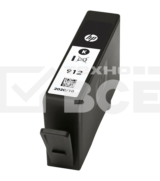 Картридж струйный HP 912 3YL80AE черный (300стр.) для HP DJ IA OfficeJet 801x/802x