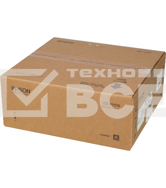 Проектор Epson EB-FH06 white (LCD, 1920×1080, 3500Lm, 16000:1, 2.7 kg) (V11H974040)