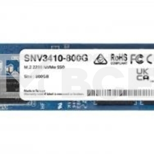Накопитель SSD Synology Enterprise SNV3410, 800GB, PCIe 3.0 x4, M.2 2280, NVMe, R/W 3100/1000