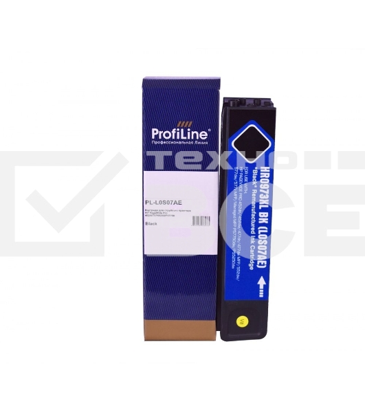 Струйный картридж PL-L0S07AE (№973XL) для принтеров HP PageWide Pro 452/477/P55250/P57750 с чернилами Black ProfiLine