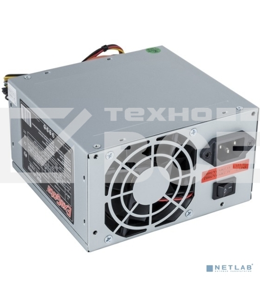 Блок питания ExeGate AB600 (EX292142RUS), 600Вт, 80мм, серый