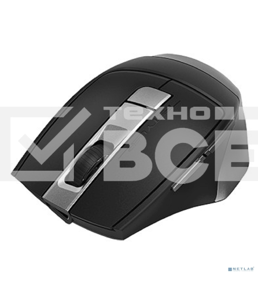 Мышь беспроводная A4Tech Fstyler FB35C серый/черный, 2000 dpi, радиоканал, Bluetooth, USB, кнопки - 6