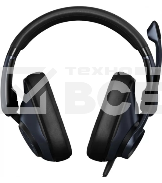 Игровая гарнитура EPOS H6 PRO Closed чёрная (Sennheiser, mini jack 3.5 мм, PC / Soft phone, PS4, Xbox One, Nintendo Switch, Mac OSX, PS5, Xbox Series X)