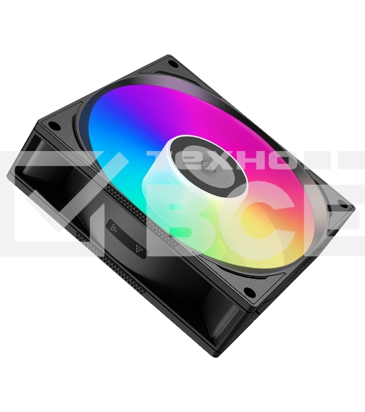 Кулер для процессора PCCooler R300 ARGB BK черный 92мм алюминий+медь 2200rpm 30db 4-pin 150W 133мм