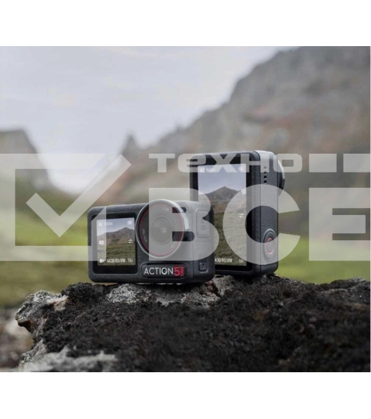 Экшн-камера Dji Osmo Action 5 Standard Combo 1xCMOS 12Mpix серый/черный