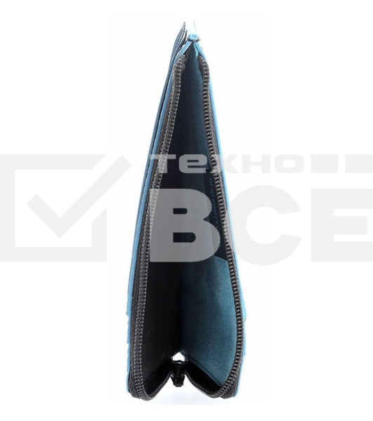Чехол для кредитных карт Piquadro Blue Square PU1243B2R/N черный натур.кожа