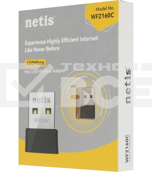 Адаптер Wi-Fi 200MBPS USB DUAL BAND WF2160C NETIS