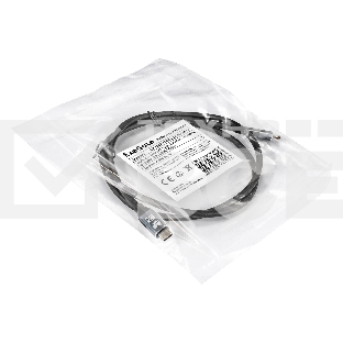 Кабель для зарядки ExeGate EX-CCP-USB3.2-CMCM-1.0 (USB 3.2 Gen2x1 Type Cm/Cm, 10Gbit/s, 8K60Hz, 5A, 60W, PD3.1, 1м)