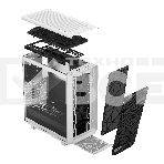 Корпус Fractal Design MESHIFY 2 COMPACT WHITE - TG / ATX, TG / 2x140mm & 1x120mm fans inc. / FD-C-MES2C-05, фото14