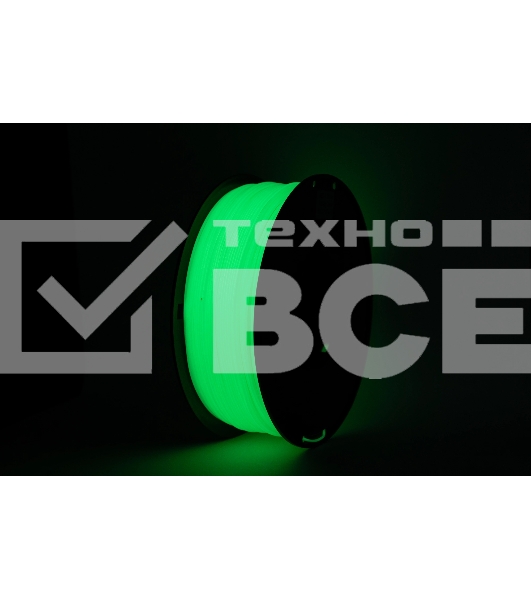 Пластик для принтера 3D Cactus CS-3D-ABS-1KG-L-GN ABS LUMINOUS d1.75мм 1кг 1цв.