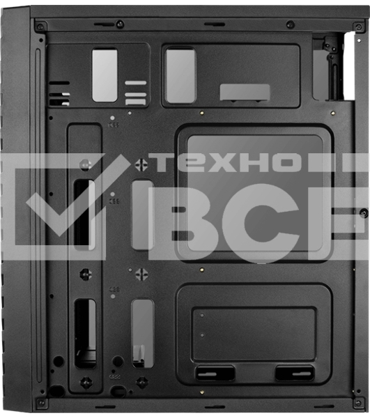 Компьютерный корпус Aerocool/Formula Streak-A-BK-v1 черный без БП ATX 1x80мм 2xUSB 2.0 1xUSB 3.0 audio