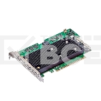 RAID-контроллер Broadcom 9670W-16i SGL (05-50113-00003/03-50113-00002), PCIe 4.0 x16, Full Height, 24G SAS/SATA/NVMe, RAID 0,1,5,6,10,50,60, 16port(2x8 SFF-8654), 8GB Cache, SAS4116W ROC, RTL, фото 1