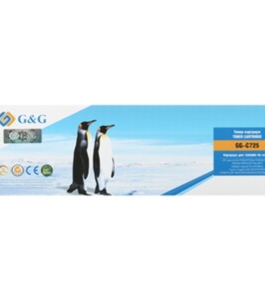 Картридж лазерный G&G GG-C725 черный (1600 стр.) для Canon imageCLASS MF3010 MFP/LBP-6000/6000B/6020/6020B/MF-3010, LJ P1102/1102w Pro M1130/1212