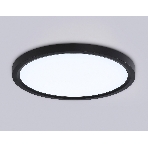 Светильник светодиодный ультратонкий Ambrella light FZ1906 BK черный IP54 26W 3000K-6500K CCT-переключатель D370*25 (Без ПДУ), фото6