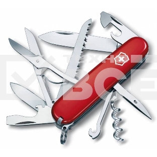 Нож перочинный Victorinox Huntsman (1.3713) 91мм 15функций красный карт.коробка