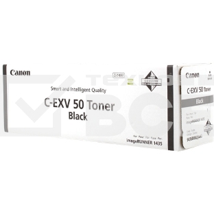 Картридж лазерный Canon C-EXV 50 Toner Black (9436B002), черный, 17600 стр при 6% (689g*1), для IR1435/1435i/1435iF