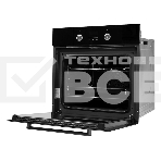 Духовой шкаф электрический LEX EDP 093 BL черный, встраиваемый, фото 1
