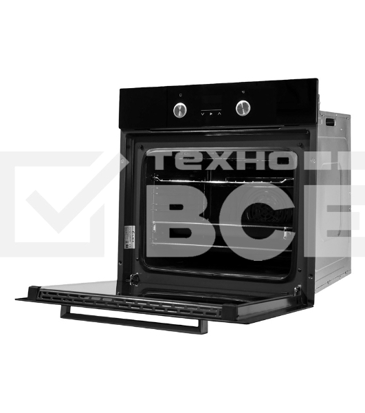 Духовой шкаф электрический LEX EDP 093 BL черный, встраиваемый