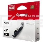 Картридж струйный Canon CLI-471BK (0400C001) черный (7 мл., до 398 цв.фото 10х15) для Canon PIXMA MG5740/MG6840/MG7740/ TS5040/TS6040/TS8040/TS9040, фото5