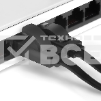 Патч-корд Greenconnect Патч-корд плоский прямой PROF 1.0m UTP медь, кат.6, черный, позолоченные контакты, 30 AWG, Premium ethernet high speed 10 Гбит/с, RJ45, T568B (GCR-LNC616-1.0m), фото 1