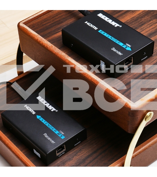 Удлинитель HDMI по витой паре RJ-45(8P-8C) кат. 5е/6 120 м REXANT