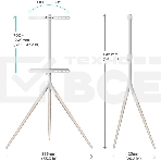 Стойка для ТВ и сенсорных панелей ONKRON TS1220 32