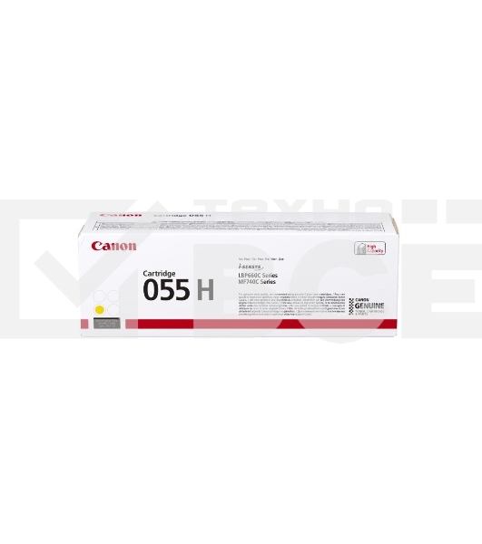 Картридж лазерный Canon 055 H Y (3017C002) желтый (5900 стр.) для Canon i-SENSYS серий MF740, LBP660