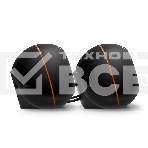 Акустическая система 2.0 ExeGate EX287053RUS Disco 180 (питание USB, 2х3Вт (6Вт RMS), 100-20000Гц, черный), фото6