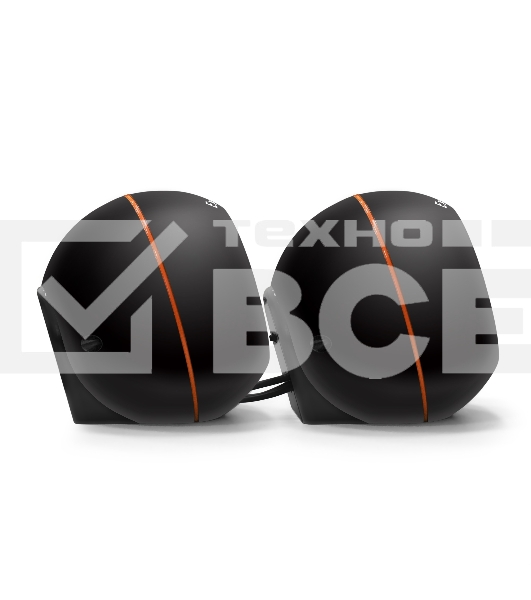 Акустическая система 2.0 ExeGate EX287053RUS Disco 180 (питание USB, 2х3Вт (6Вт RMS), 100-20000Гц, черный)