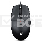 Мышь проводная Oklick 147M V2 черный, 2000 dpi, USB, кнопки - 4, фото 1