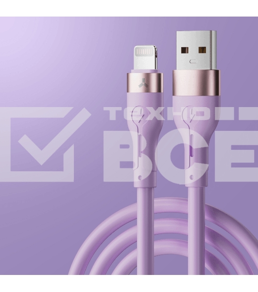 Кабель Accesstyle AL24-S100 Violet
