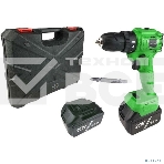 Дрель-шуруповерт Zitrek Greenpower 20 Pro 063-4061, Аккумуляторная, 20В, 2 АКБ, Кейс, фото3