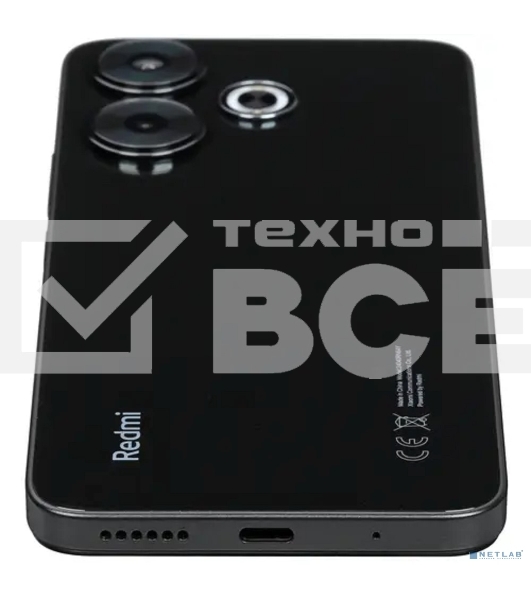 Смартфон Xiaomi Redmi 13, 8/256Gb, черный