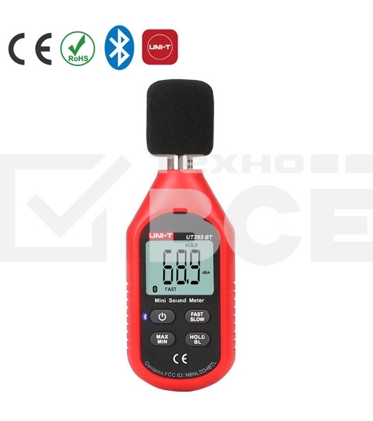 Мини-измеритель уровня звука (шумомер) UNI-T UT353-BT