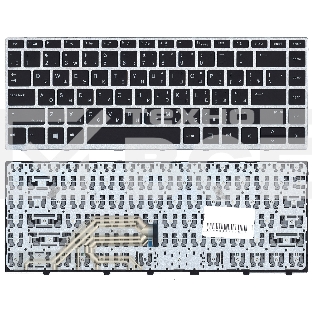 Клавиатура для ноутбука HP ProBook 640 G4 645 G4 черная