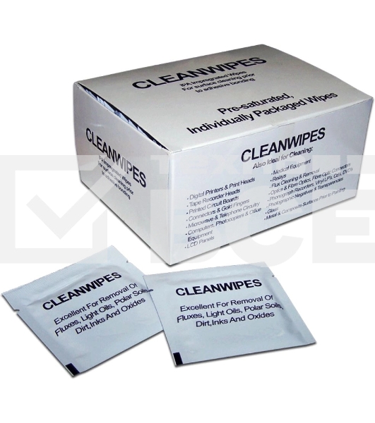 Салфетки LANMASTER безворсовые, спиртовые, 50 шт. (LAN-FT-CL/WPH)