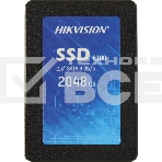 Накопитель SSD Hikvision HS-SSD-E100/2048G Hiksemi, 2Tb, 2.5