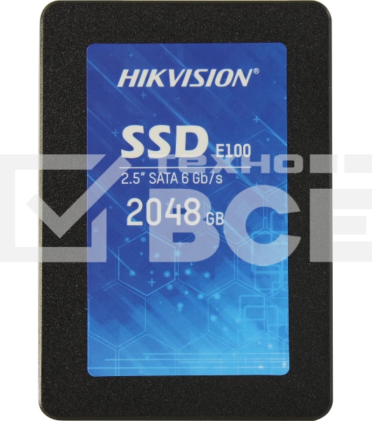 Накопитель SSD Hikvision HS-SSD-E100/2048G Hiksemi, 2Tb, 2.5