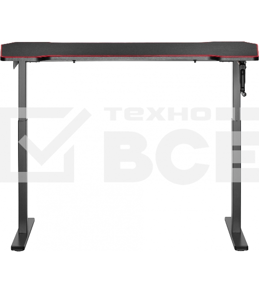 Стол для компьютера Cactus CS-MDL-BK столешница МДФ, черный
