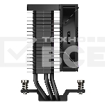Кулер для процессора PCCooler R300 ARGB BK черный 92мм алюминий+медь 2200rpm 30db 4-pin 150W 133мм, фото5