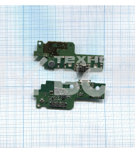 Плата разъема питания с микрофоном для Huawei Y6 II (CAM-L21)