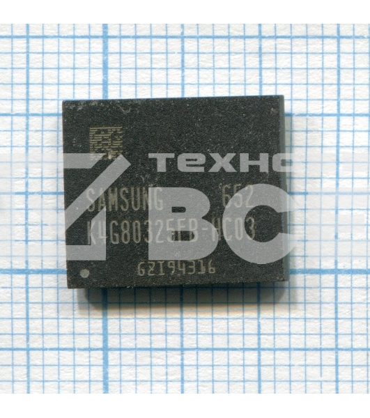 Видеопамять GDDR5 1Gb Samsung K4G80325FB-HC03