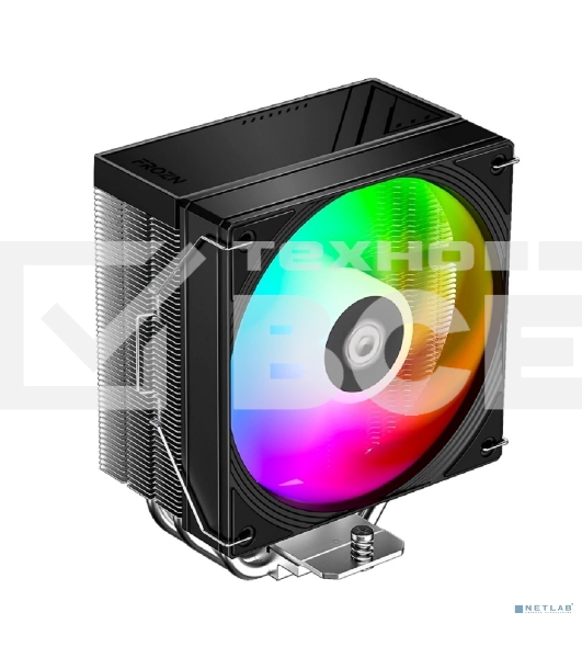 Кулер для процессора ID-COOLING FROZN A410 SE ARGb черный 120мм алюминий/медь 2000rpm 27.2db 180W 152мм