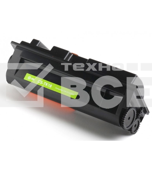 Картридж лазерный Cactus CS-TK18 черный (7200 стр.) для принтеров Kyocera Mita FS 1018 MFP/1020/1118 MFP