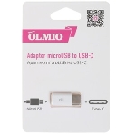 Адаптер microUSB to USB-C OLMIO, фото5