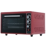 Электрическая плита Kraft КF-MO3804KR красный Мощность 1500(Вт),Объем 38(Л),Напряжение 220-240(В),Максимальная температура 320(°С),Внутренняя подсветка,Конвекция,Таймер отключения 90(Мин), фото4