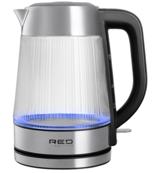 Чайник электрический Red Solution G121 1.8 л, 2200 Вт, черный/серебристый