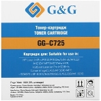 Картридж лазерный G&G GG-C725 черный (1600 стр.) для Canon imageCLASS MF3010 MFP/LBP-6000/6000B/6020/6020B/MF-3010, LJ P1102/1102w Pro M1130/1212, фото2